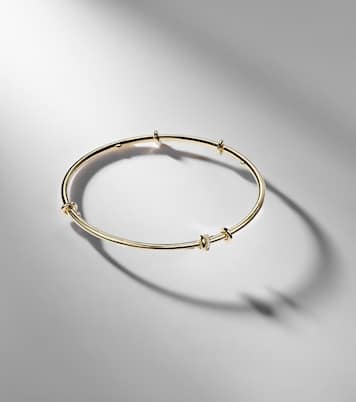 Armreif Kini aus 18kt Gelbgold mit Diamanten | Spinelli Kilcollin
