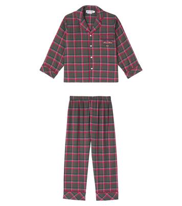 Dormeur checked cotton pajama set | Bonpoint