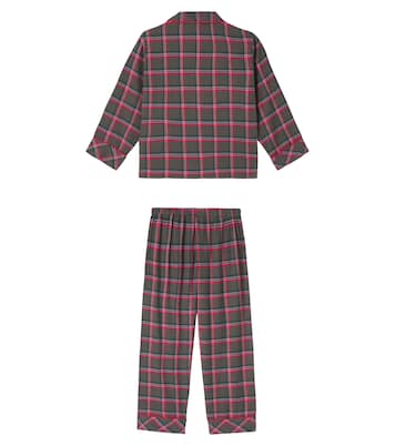 Dormeur checked cotton pajama set | Bonpoint
