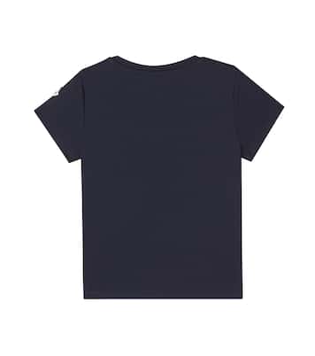 Logo cotton jersey T-shirt | Moncler Enfant