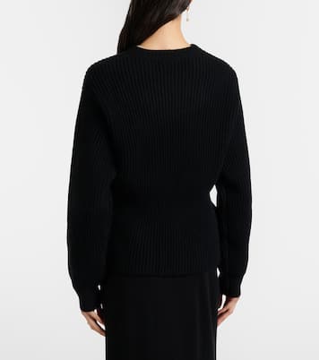 Miriella ribbed-knit cashmere sweater | Lisa Yang