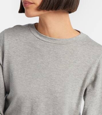 Pullover N°451 Lisa aus Baumwolle und Kaschmir | Extreme Cashmere