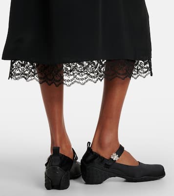 Ballet Runner embellished ballet flats | Simone Rocha