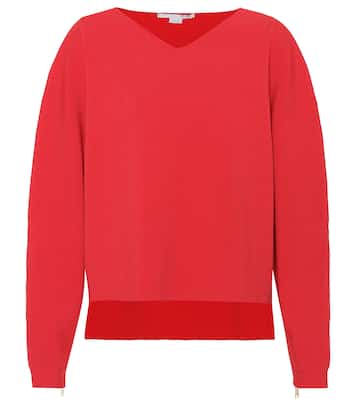 Oversized crêpe sweater | Stella McCartney
