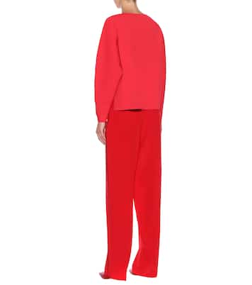 Oversized crêpe sweater | Stella McCartney
