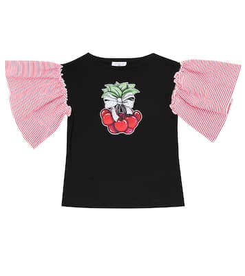 Camiseta de algodón estampada | Monnalisa