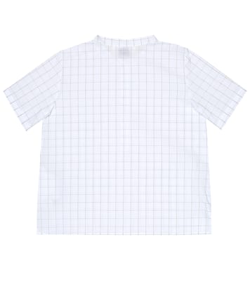 Cesar checked seersucker shirt | Bonpoint