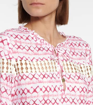 Penida printed kaftan minidress | Heidi Klein