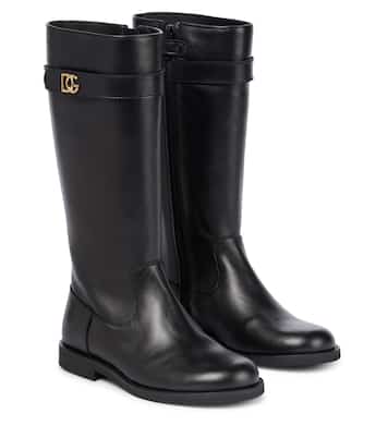 Stiefel aus Leder | Dolce&Gabbana Kids