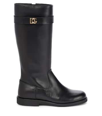 Stiefel aus Leder | Dolce&Gabbana Kids