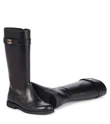 Stiefel aus Leder | Dolce&Gabbana Kids