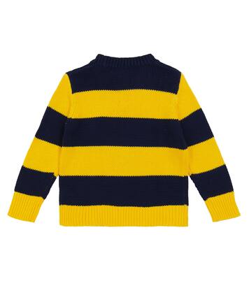 Pull en coton mélangé à rayures | Stella McCartney Kids