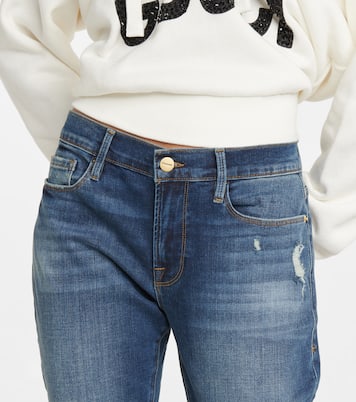 Le Garcon mid-rise cropped jeans | Frame