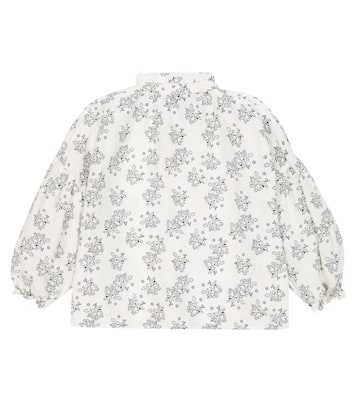 Bedruckte Bluse Olivia aus Leinen | The New Society