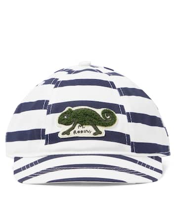 Cappello da baseball in cotone a righe | Mini Rodini