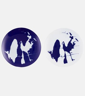 x Ginori 1735 Neige set of 2 flat plates | Cassina