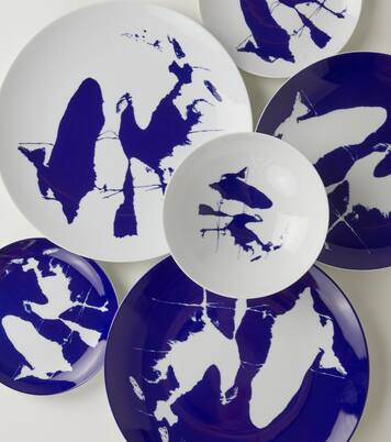 x Ginori 1735 Neige set of 2 flat plates | Cassina