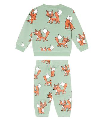 Bebé - pantalones y sudadera de algodón | Stella McCartney Kids