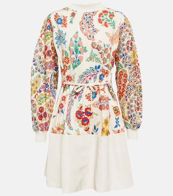 Paisley cotton jersey minidress | Etro