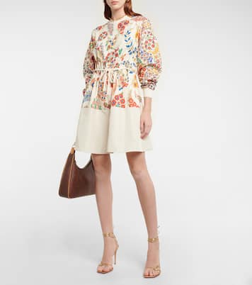 Paisley cotton jersey minidress | Etro