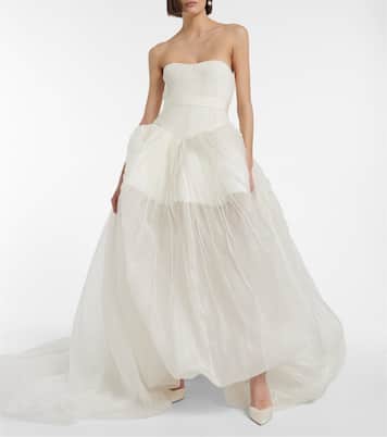 Robe de mariée Emory en soie | Danielle Frankel