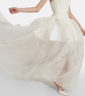 Robe de mariée Emory en soie | Danielle Frankel