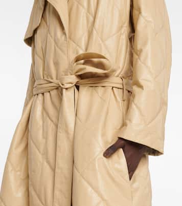 Trench Agathon in pelle matelassé | The Row