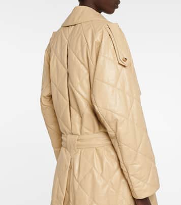 Trench Agathon in pelle matelassé | The Row