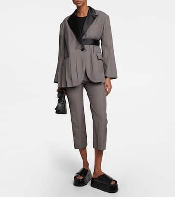 Blazer a pieghe | Sacai