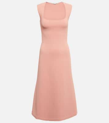 Square-neck midi dress | Stella McCartney