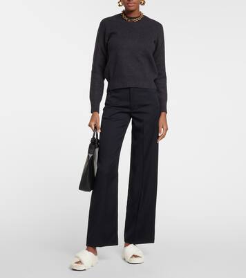 Jersey de lana con cuello redondo | Jil Sander