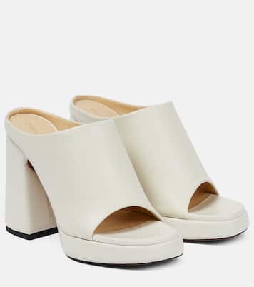 Forma leather platform mules | Proenza Schouler
