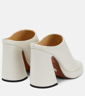Forma leather platform mules | Proenza Schouler