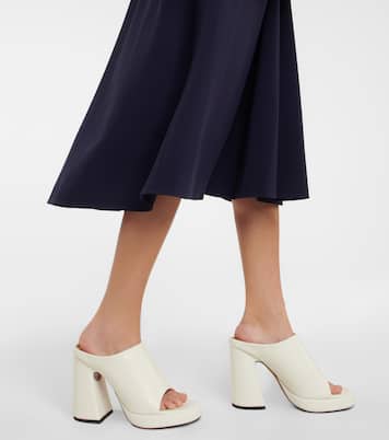 Forma leather platform mules | Proenza Schouler