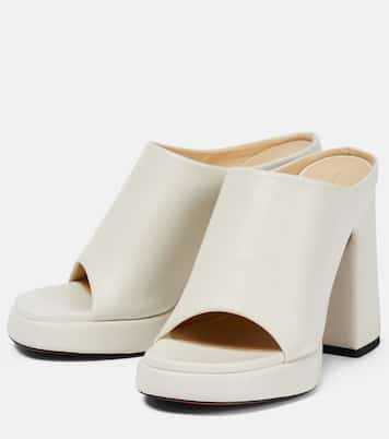 Forma leather platform mules | Proenza Schouler