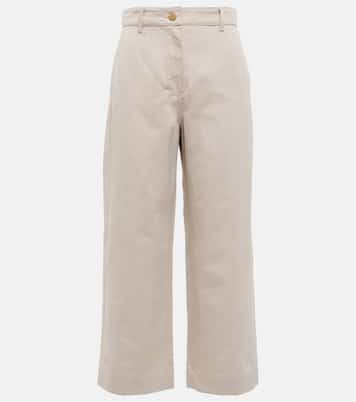 Sospiro straight gabardine pants | 'S Max Mara