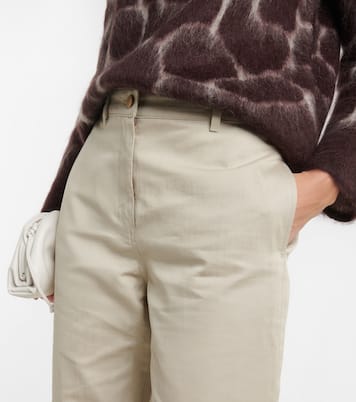 Sospiro straight gabardine pants | 'S Max Mara