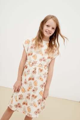 Bedrucktes Kleid Giotto aus Baumwolle | The New Society