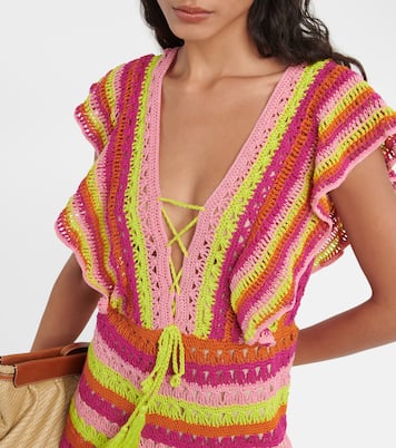 Vestido corto Melissa de croché | Anna Kosturova