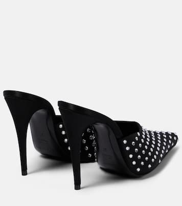 Mules en satin à ornements | Magda Butrym