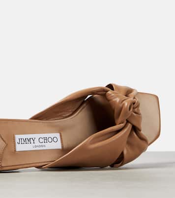 Pantoletten Avenue aus Leder | Jimmy Choo