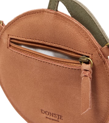 Sac Nanoe Grapefruit en cuir | Donsje