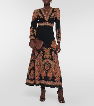 Robe midi à motif cachemire | Etro