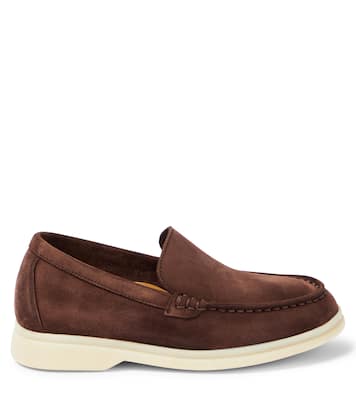 Loafers Summer Walk aus Veloursleder | Loro Piana Kids
