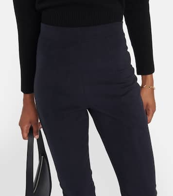 Leisure Ebe faux suede slim pants | Max Mara