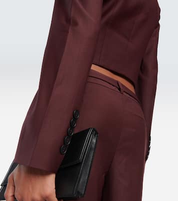 Cropped-Blazer Sylva aus Wolle | Aya Muse