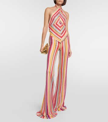 Top con cuello halter a rayas | Missoni Mare