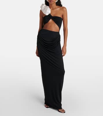 Abito monospalla con cut-out | Magda Butrym