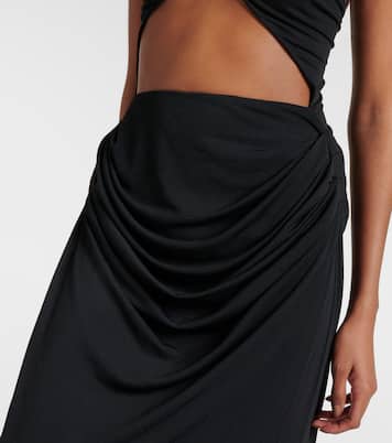 Abito monospalla con cut-out | Magda Butrym