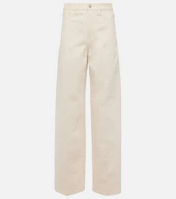 Jeans a gamba larga e vita alta | Toteme